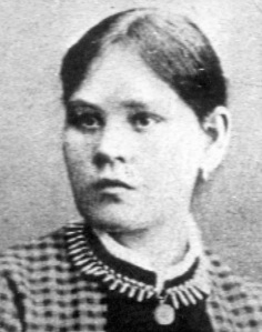 The murdered Hanna Johansdotter (1867-1889).
