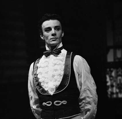 Bryan Lawrence in Le Conservatoire. The Australian Ballet, 1965. Photo Ken Byron, Australian News and Information Bureau.