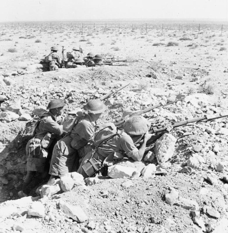 AustraliansAtTobrukAustralian troops occupy a front line position at Tobruk. Between April and December 1941 the Tobruk garrison, comprising British, Australian and Polish troops, was be